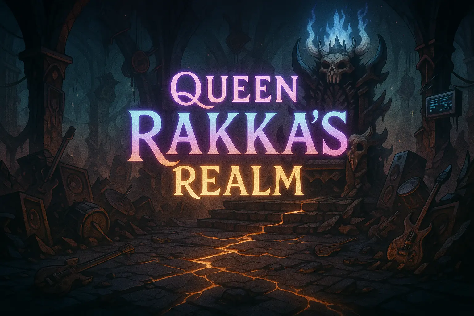 Queen Rakka's Realm level mockup